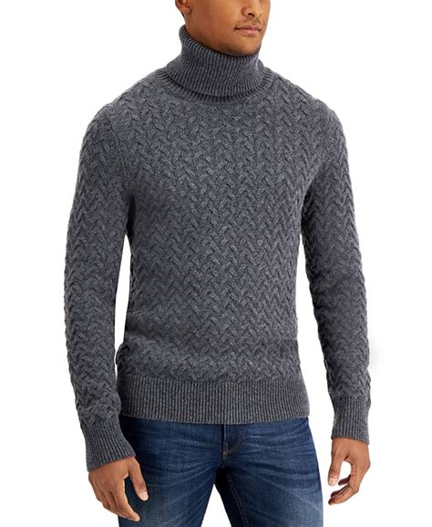 wool cable knit chunky sweater from michael kors|Michael Kors.